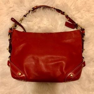 Coach Leather Shoulder Bag